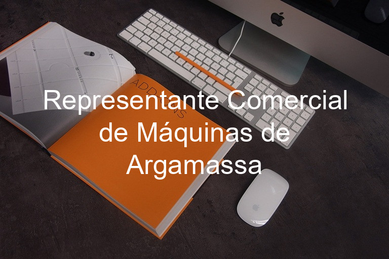 Representante Comercial de Máquinas de Argamassa