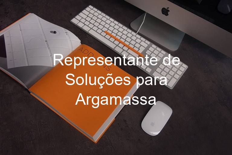 Representante de Soluções para Argamassa